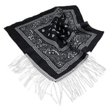 Rhinestone Like Fringe Cowgirl Bandana Scarf - Madeline Love - Flyclothing LLC