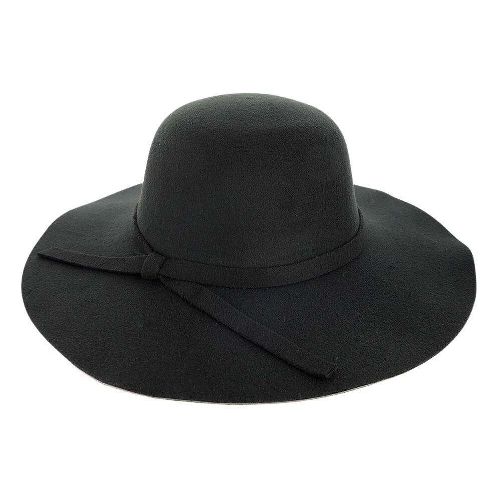 Ribbon Band Pointed Solid Panama Hat - Madeline Love - Flyclothing LLC