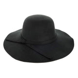 Ribbon Band Pointed Solid Panama Hat - Madeline Love - Flyclothing LLC