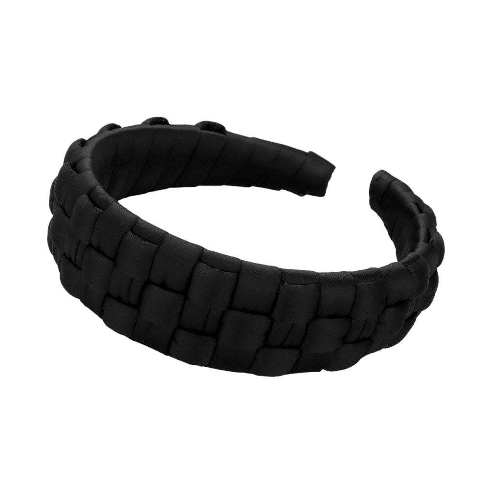 Satin Braided Headband - Madeline Love - Flyclothing LLC