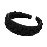 Satin Braided Headband - Madeline Love - Flyclothing LLC