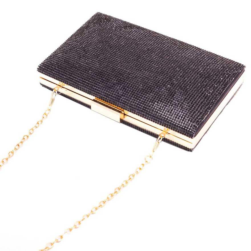 Shimmery Evening Clutch Bag - Madeline Love - Flyclothing LLC