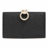 Shimmery Evening Clutch Crossbody Bag - Madeline Love - Flyclothing LLC