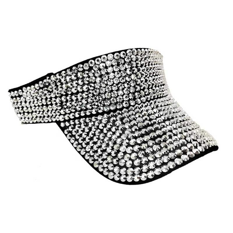 Bling Studded Visor Hat - Madeline Love - Flyclothing LLC
