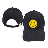 Smile Pointed Corduroy Baseball Cap - Madeline Love - Flyclothing LLC