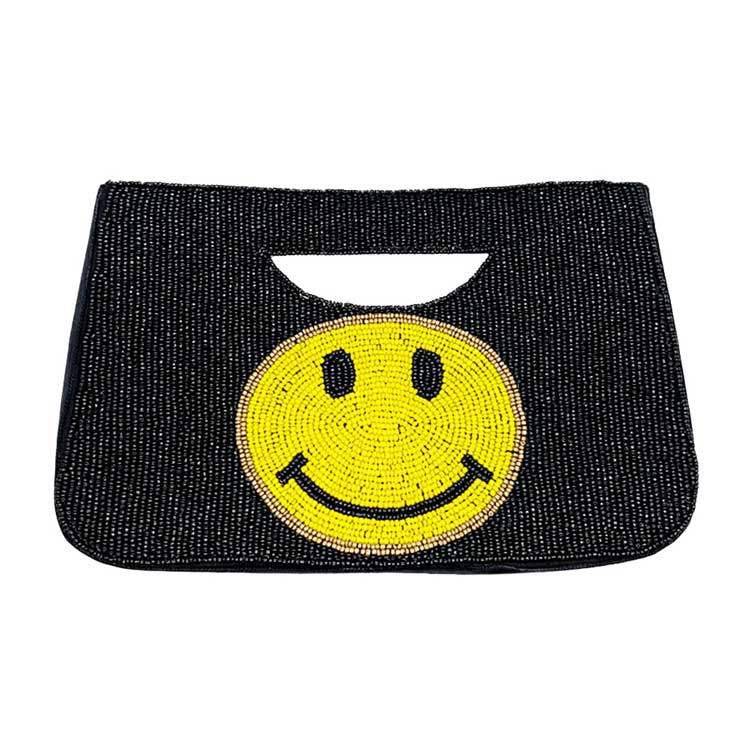 Smile Seed Beaded Tote Crossbody Bag - Madeline Love - Flyclothing LLC