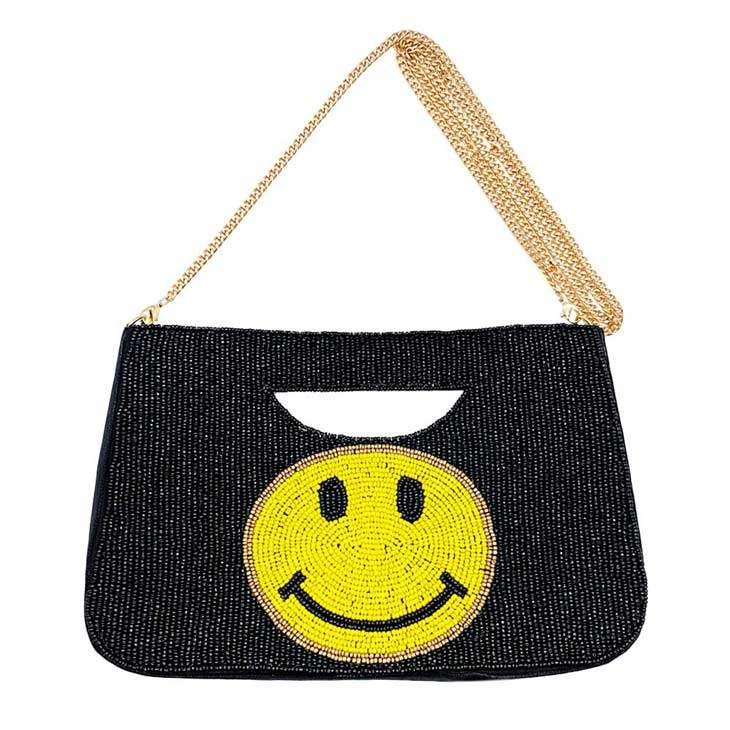 Smile Seed Beaded Tote Crossbody Bag - Madeline Love - Flyclothing LLC