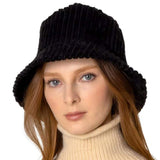 Solid Corduroy Bucket Hat - Madeline Love - Flyclothing LLC