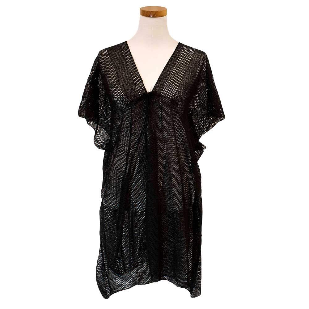 Solid Cover Up Kimono Poncho - Madeline Love - Flyclothing LLC