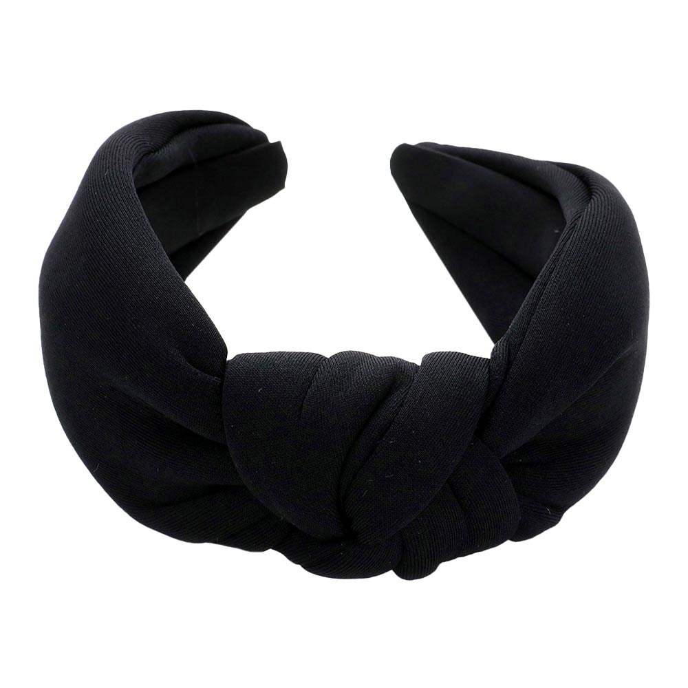 Solid Knot Burnout Headband - Madeline Love - Flyclothing LLC