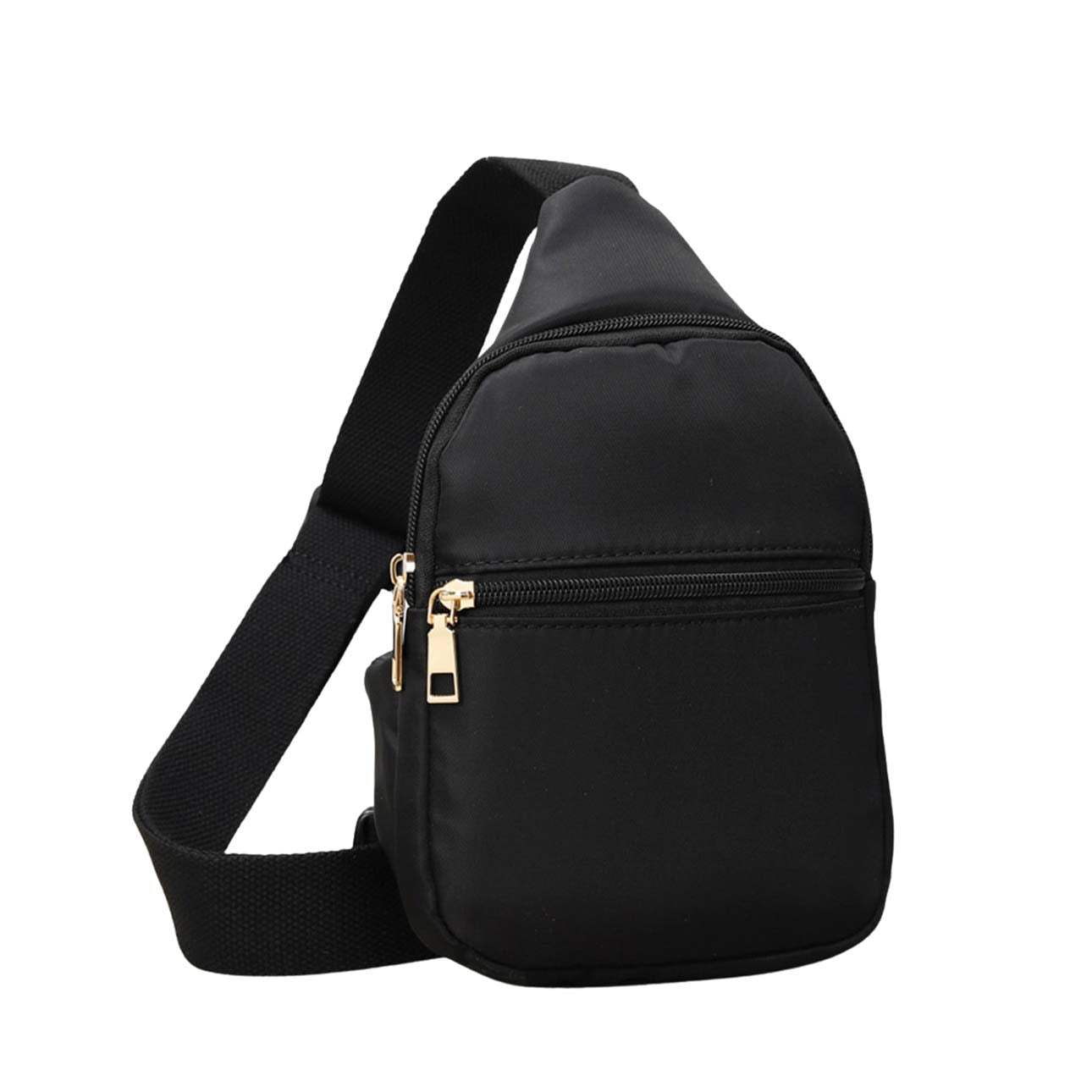 Solid Nylon Mini Sling Bag - Madeline Love - Flyclothing LLC