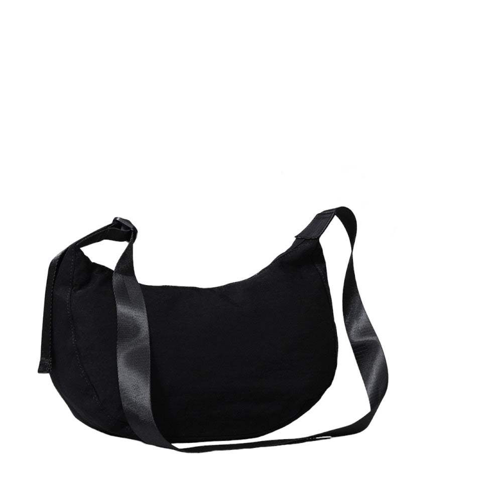 Solid Nylon Sling Bag Crossbody Bag - Madeline Love - Flyclothing LLC
