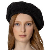 Solid Sherpa Beret Hat - Madeline Love - Flyclothing LLC