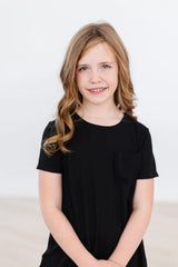 Black T-Shirt Dress - Mila & Rose ® - Flyclothing LLC