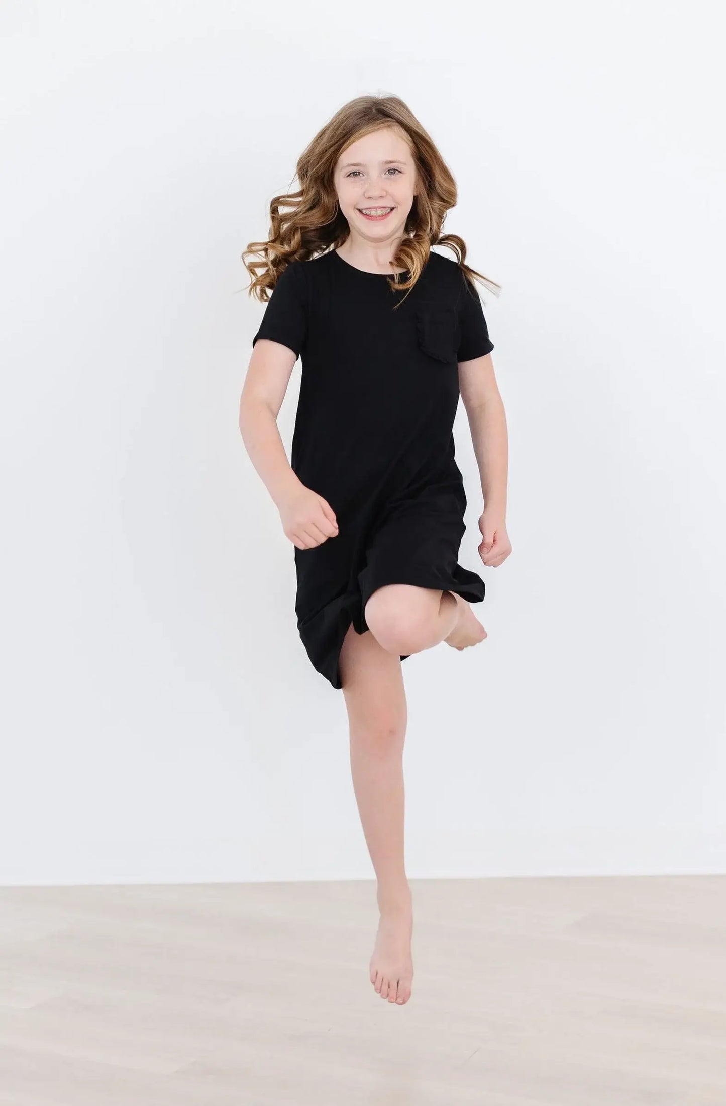 Black T-Shirt Dress - Mila & Rose ® - Flyclothing LLC