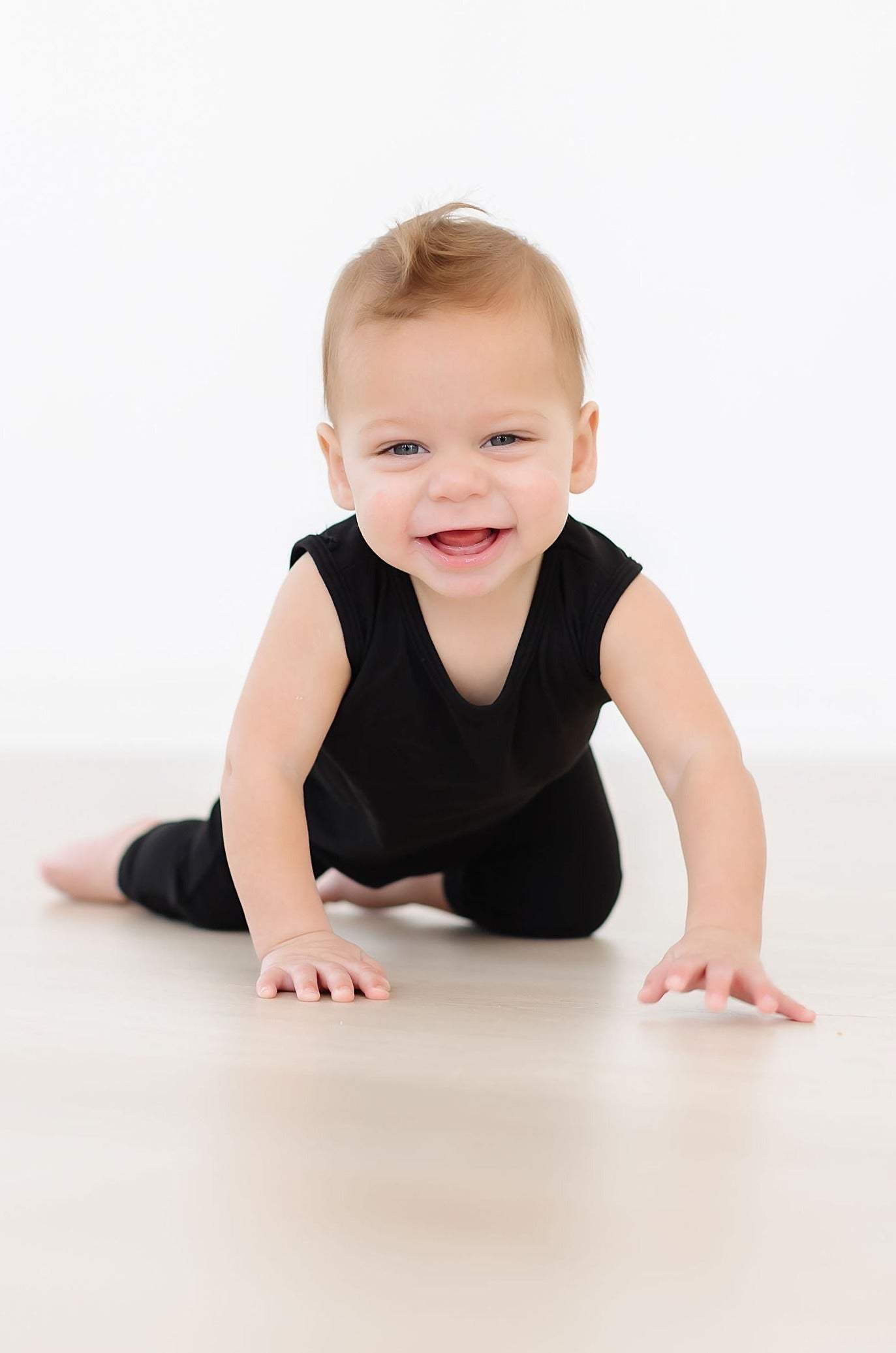 Black Tank One-Piece Jogger - Mila & Rose ® - Flyclothing LLC