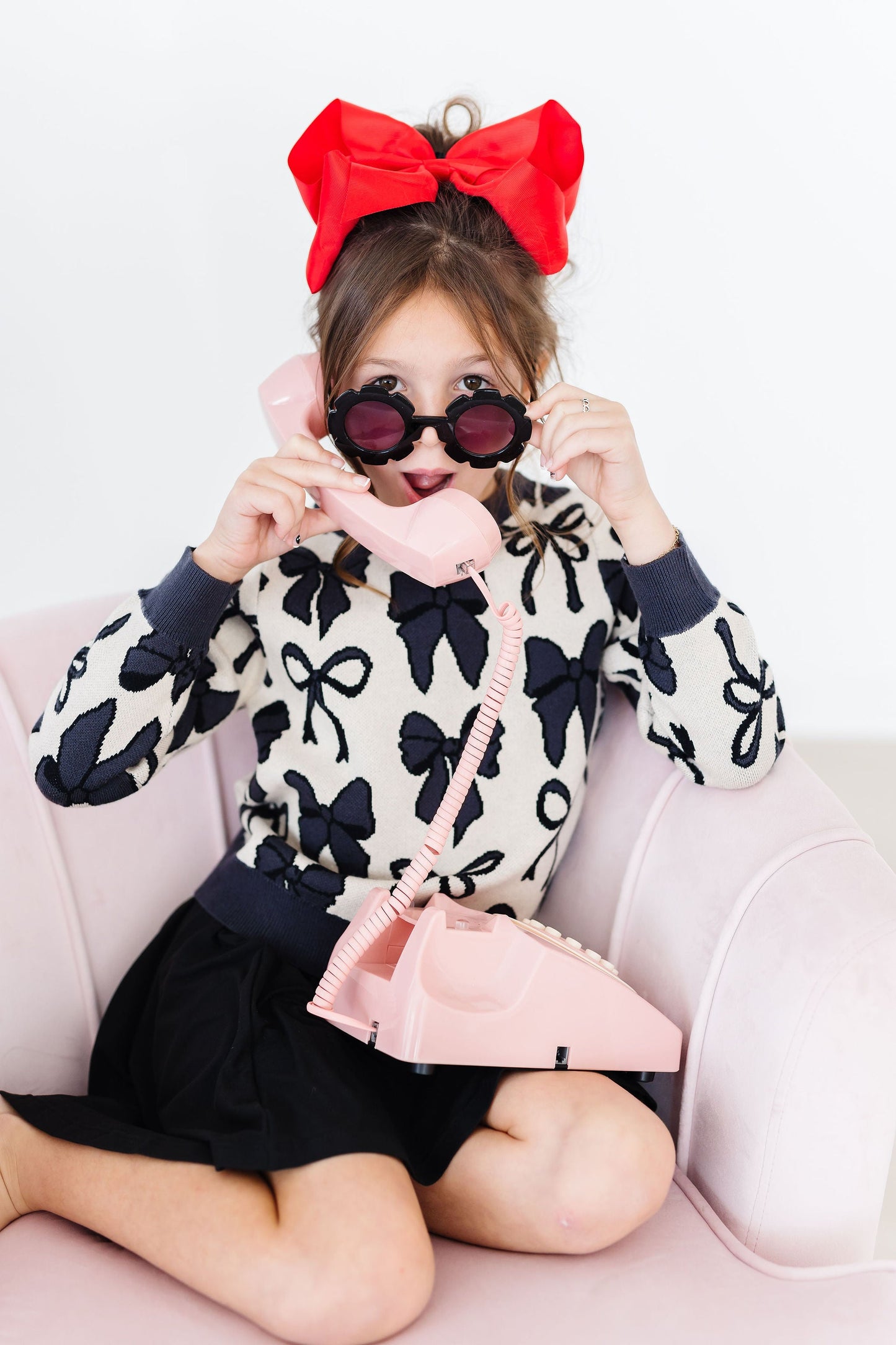 Black Twirl Skort - Mila & Rose ®