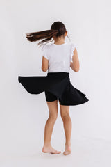 Black Twirl Skort - Mila & Rose ®