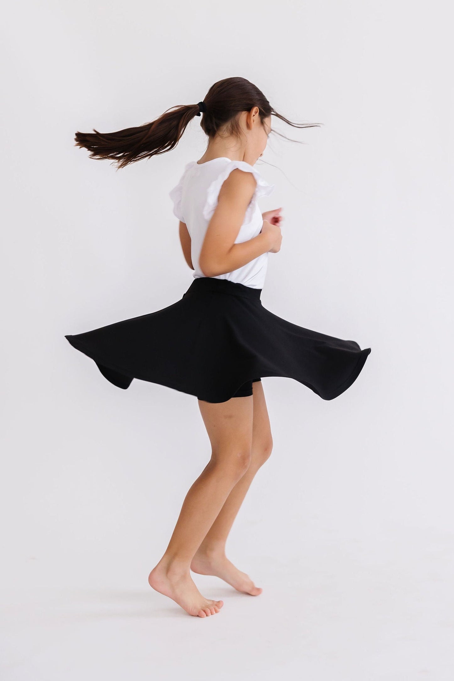 Black Twirl Skort - Mila & Rose ®