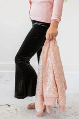 Black Velvet Bells - Mila & Rose ® - Flyclothing LLC