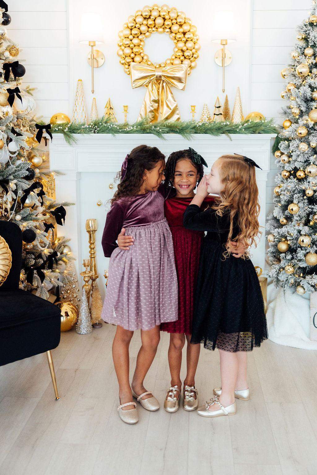 Black Velvet Tutu Dress - Mila & Rose ® - Flyclothing LLC