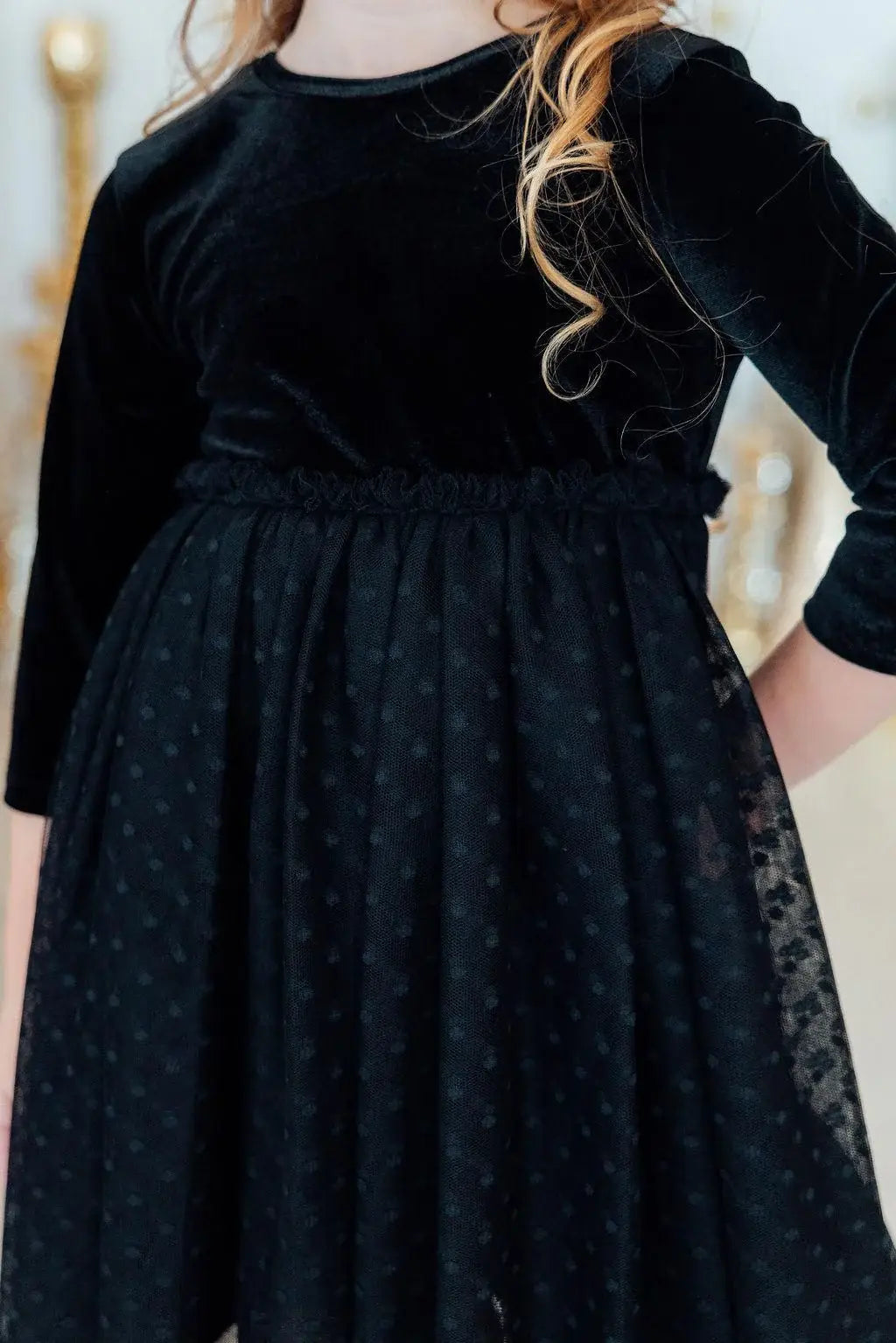 Black Velvet Tutu Dress - Mila & Rose ® - Flyclothing LLC