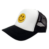 Smile Patch Mesh Back Baseball Cap - Madeline Love - Flyclothing LLC