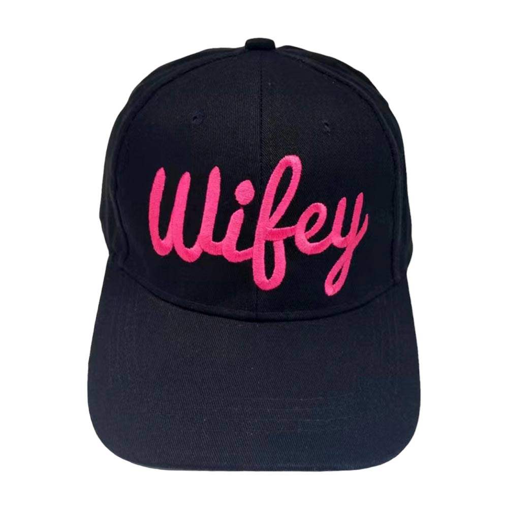 Wifey Message Baseball Cap - Madeline Love - Flyclothing LLC