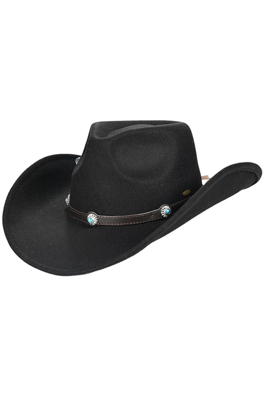 C.C Vegan Felt Cowboy Hat - Madeline Love - Flyclothing LLC