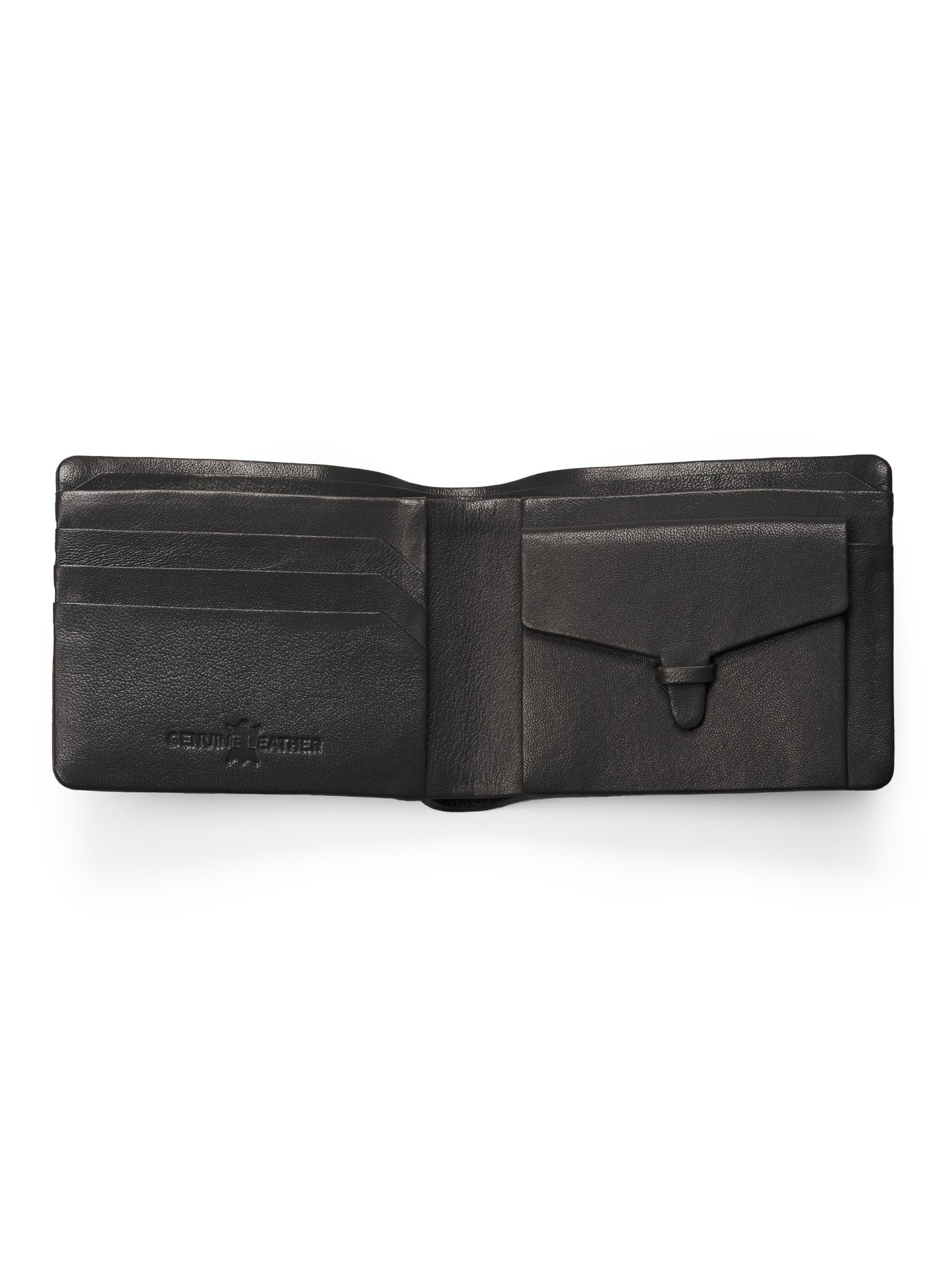 Black Kodiak Billfold - Classy Leather Bags - Flyclothing LLC