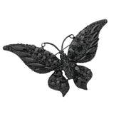Glass Crystal Butterfly Pin Brooch - Madeline Love - Flyclothing LLC