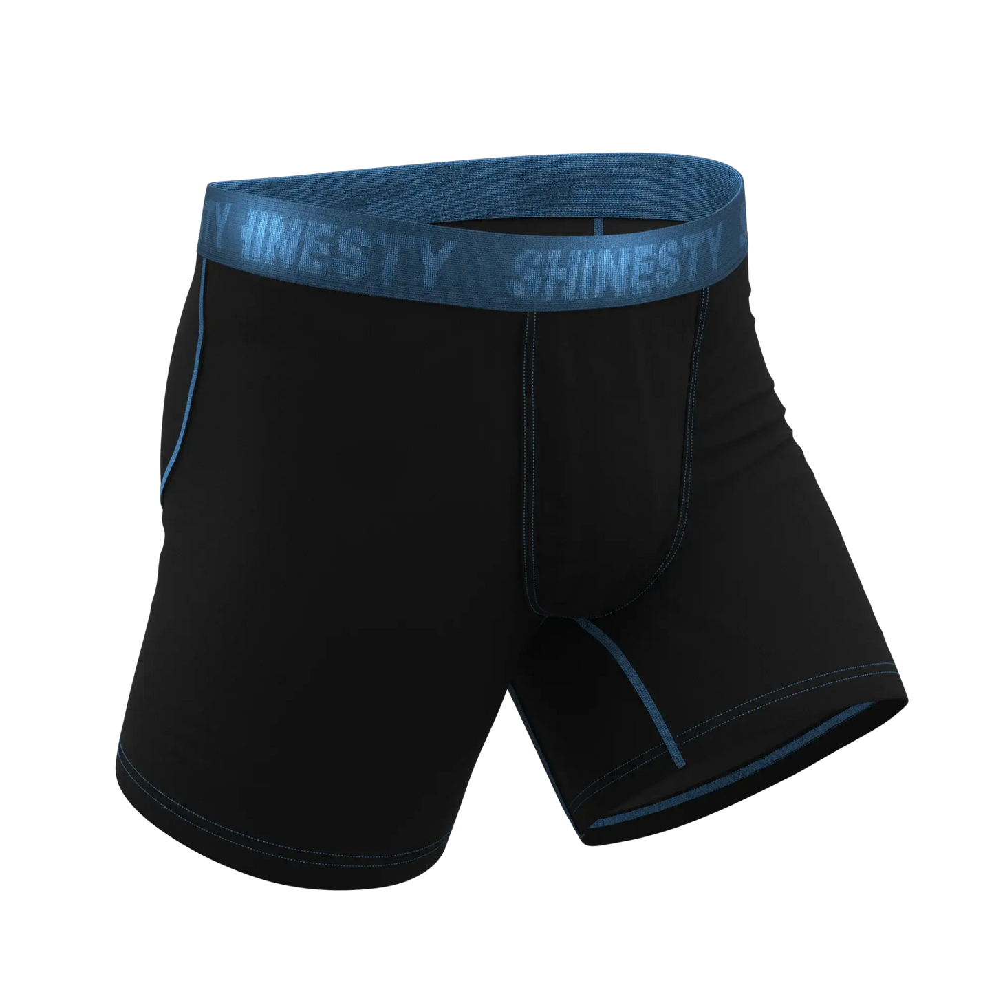 The Black Hole | Black and Blue Ball Hammock® Pouch Underwear - Shinesty - Flyclothing LLC