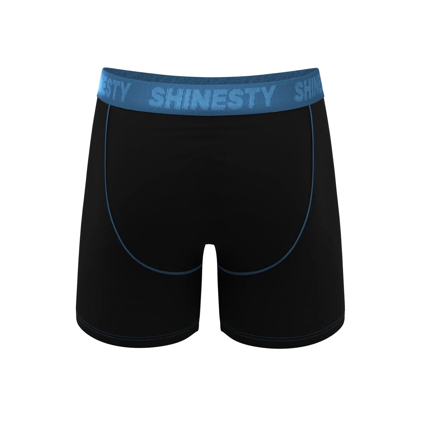 The Black Hole | Black and Blue Ball Hammock® Pouch Underwear - Shinesty - Flyclothing LLC