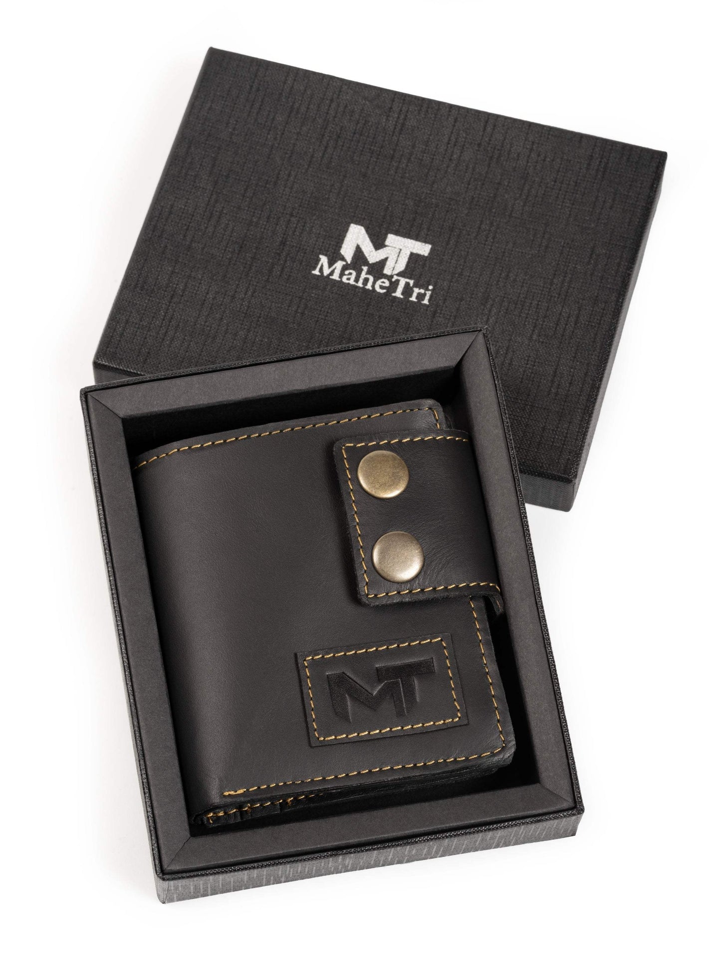 Swift Hold Wallet - Black - Classy Leather Bags - Flyclothing LLC