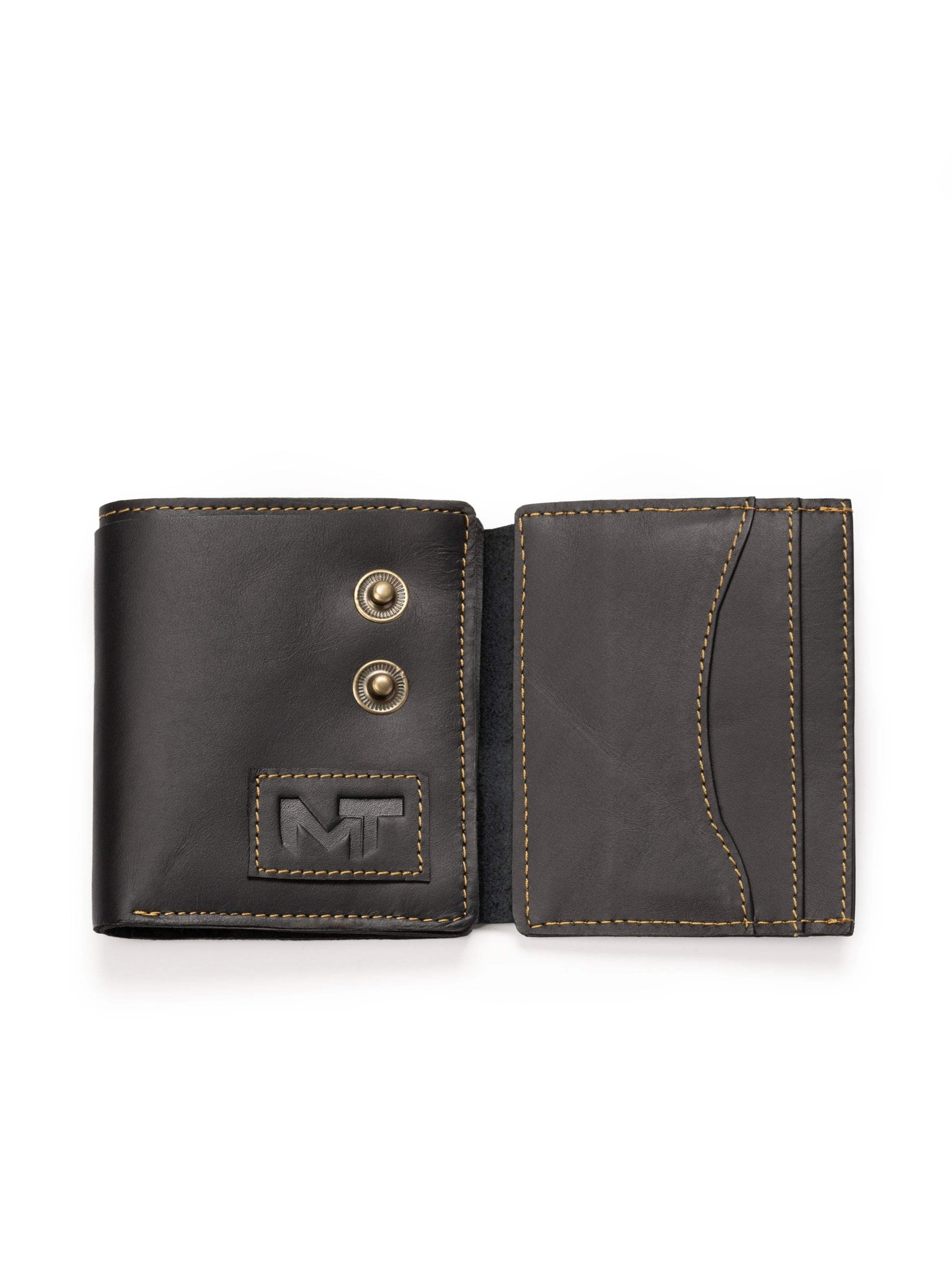 Swift Hold Wallet - Black - Classy Leather Bags - Flyclothing LLC