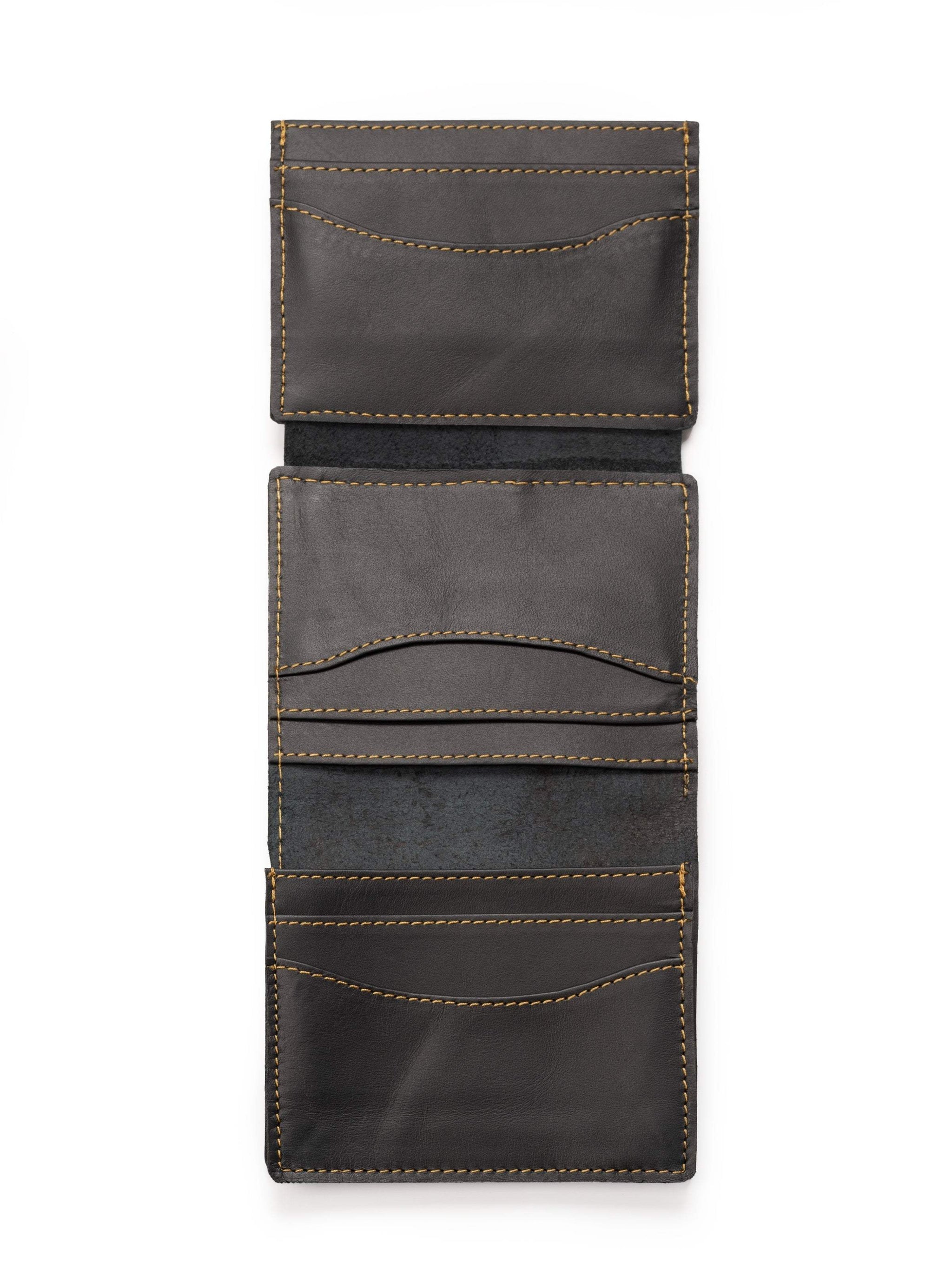 Swift Hold Wallet - Black - Classy Leather Bags - Flyclothing LLC