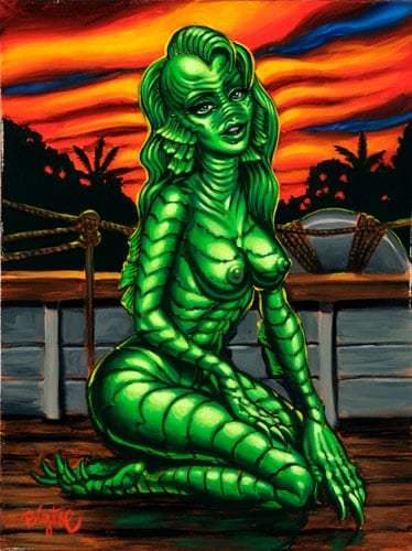 Black Market Art Company Black Lagoon Lolita Print - Black Market Art Company - Flyclothing LLC