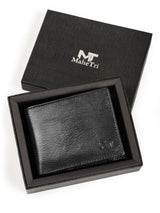 Black Sleek-Fit Wallet - Classy Leather Bags - Flyclothing LLC