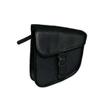 Black 1 Strap - Left Side PVC Swing Arm Bag - Unik Just for Bikers - Flyclothing LLC