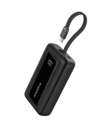 Anker Zolo Power Bank (10K, 30W) with a 5.4-inch (13.7 cm) built-in USB-C cable. - Anker - Flyclothing LLC