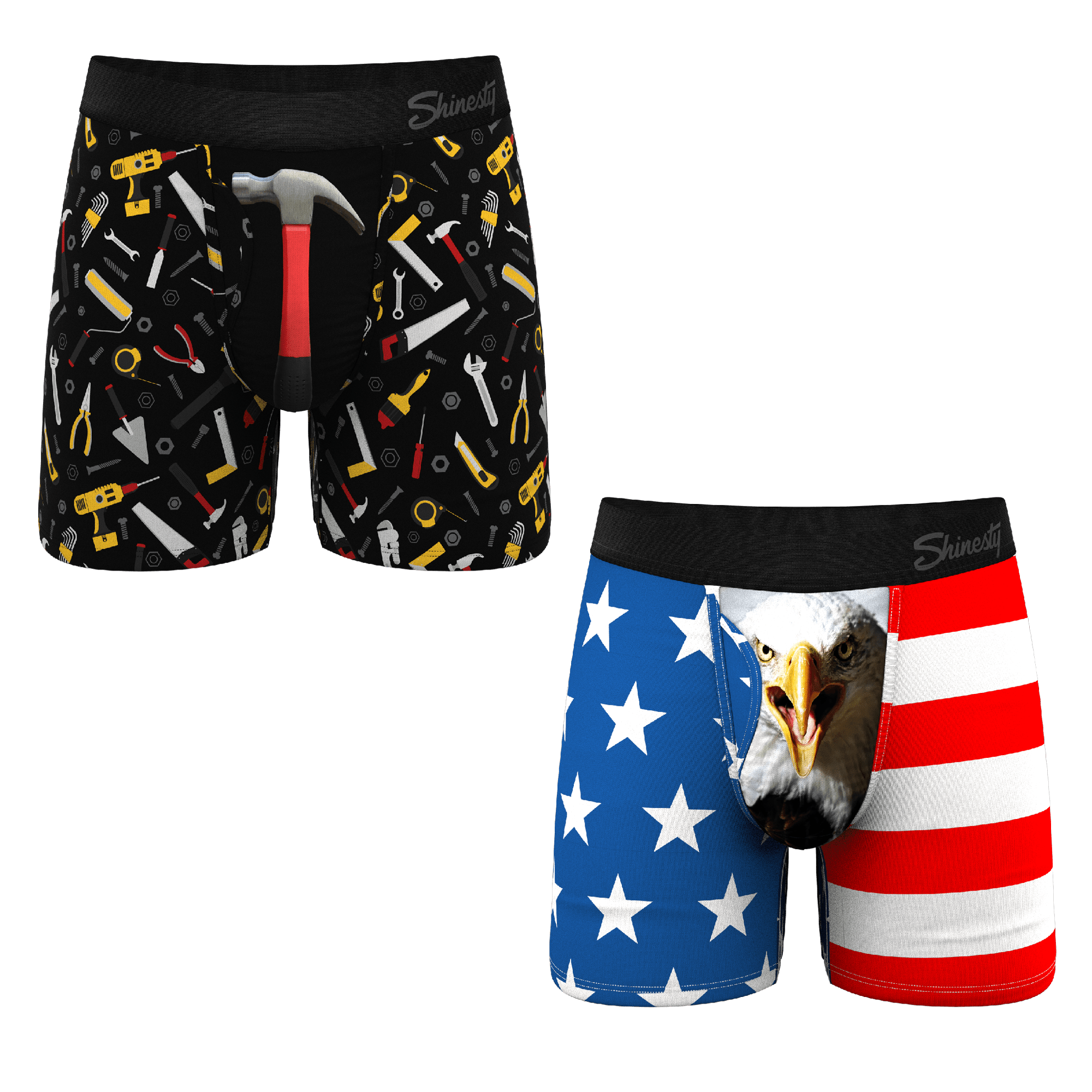 The Best Dad Pack | Ball Hammock® Pouch Boxer Briefs with Fly 5 Pack - Shinesty