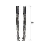 Black & Silver Throttle Covers - Unik Just for Bikers - Flyclothing LLC