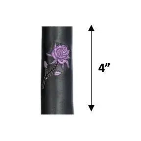 Purple Rose Hair Gloves - Unik Just for Bikers - Flyclothing LLC