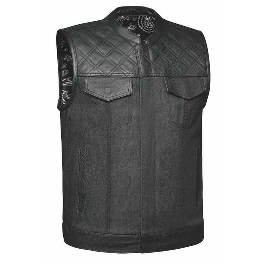 Hybrid - Mens Hybrid Club Vest - Unik Just for Bikers - Flyclothing LLC