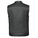 Hybrid white - Mens Hybrid Club Vest - Unik Just for Bikers - Flyclothing LLC