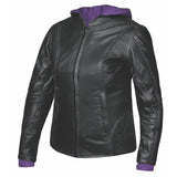 Debbie - Ultra Women's Leather Motorcycle Jacket - Unik Just for Bikers - Flyclothing LLC