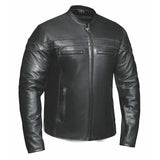 Thunder - Men's Ultra Leather Motorcycle Jacket - Unik Just for Bikers - Flyclothing LLC