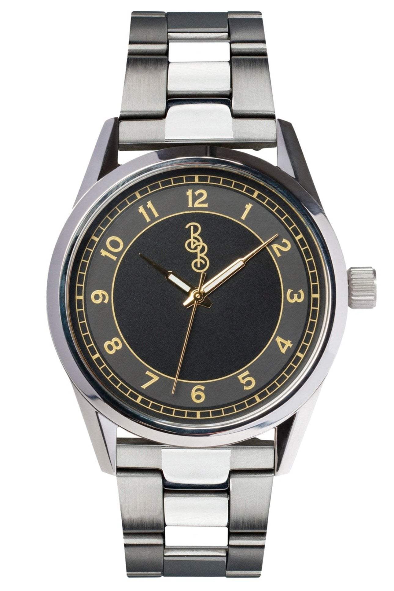 Black and Gold Classic Watch - The Beyond Boring Watch Company - Flyclothing LLC