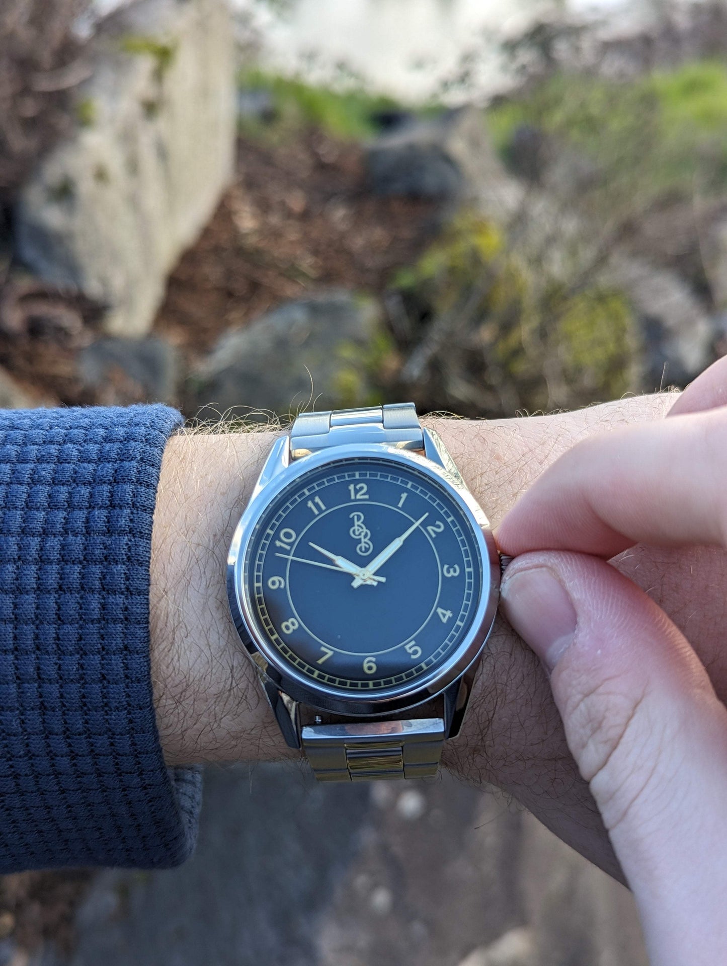 Black and Gold Classic Watch - The Beyond Boring Watch Company - Flyclothing LLC