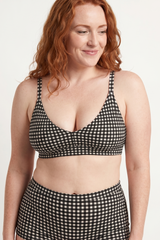 The Blackberry Bramble | Window Pane Boob Hammock™ Plunge Bralette - Shinesty - Flyclothing LLC